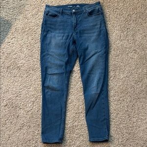 Old Navy Deep Blue Skinny Jeans